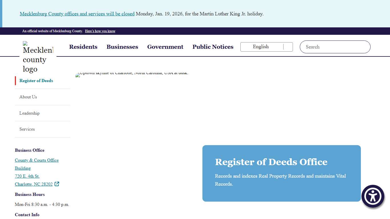 Register of Deeds Office | Register of Deeds Office